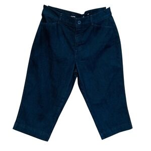 St John's‎ Bay Women's Capri Pants, Dark Blue, Size 10P
